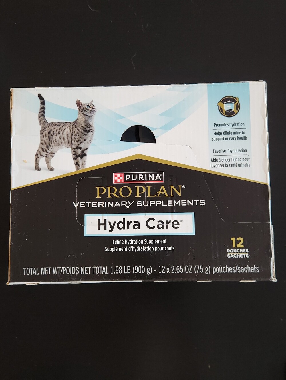 Pro Plan Hydra Care Feline Hydration Supplement NIB Exp Nov 27 Box Of 12